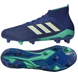 Chuteira Adidas Predator 18.1 Fg M CM7411 azul azul Chuteira Adidas Predator 18.1 Fg M CM7411 azul azul