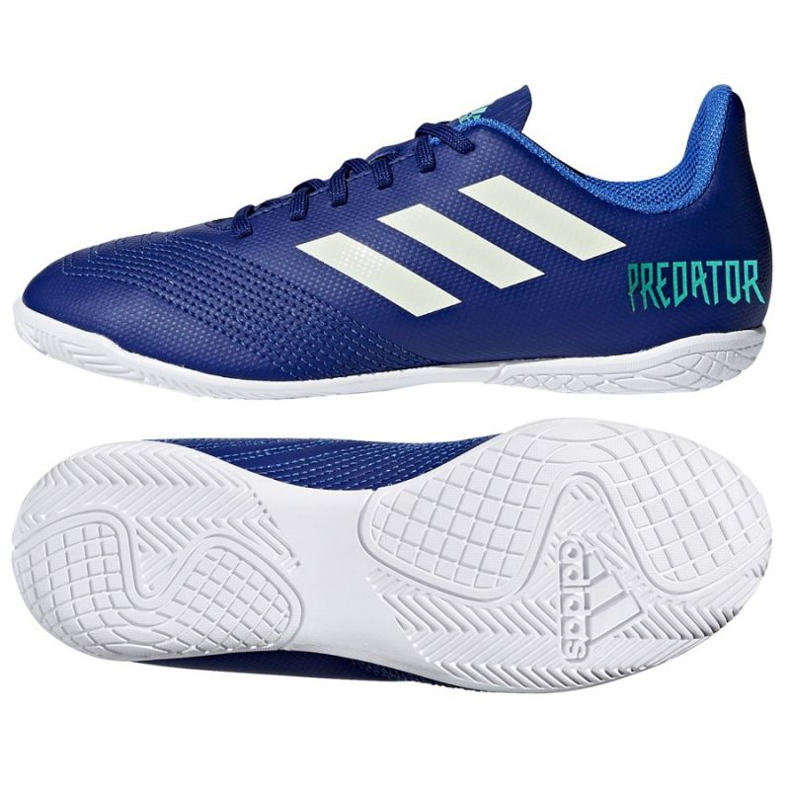 Tênis adidas Predator Tango 18.4 In Jr CP9104 azul azul