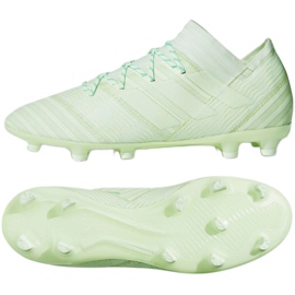 Chuteira Adidas Nemeziz 17.2 Fg M CP8973 multicolorido verde