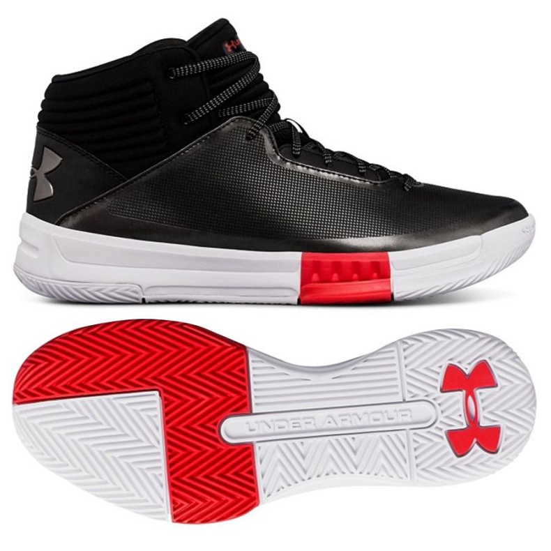 Tênis de basquete Under Armour Lockdown 2 preto