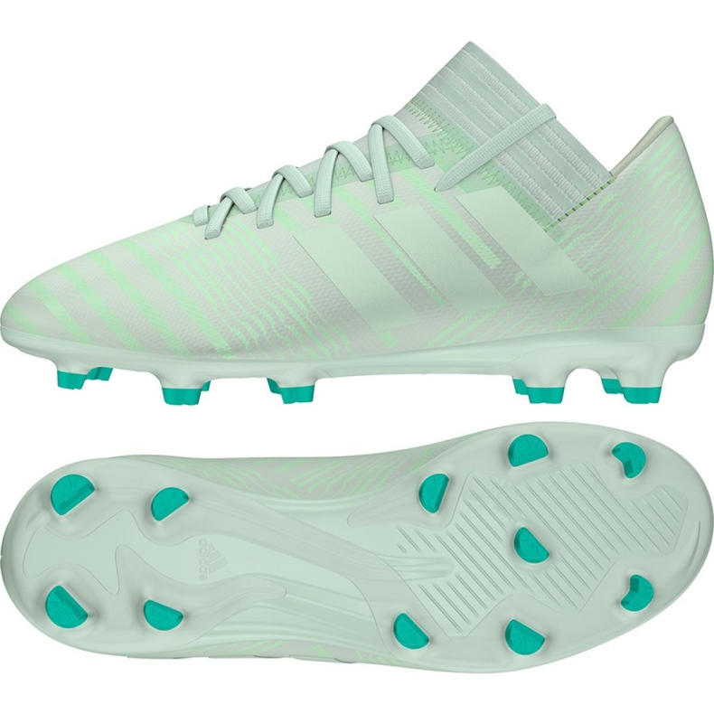 Chuteiras Adidas Nemeziz 17.3 Fg Jr CP9167 verde verde
