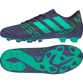 Chuteiras Adidas Nemeziz Messi Tango 17.4 Fg Jr CP9212 multicolorido preto