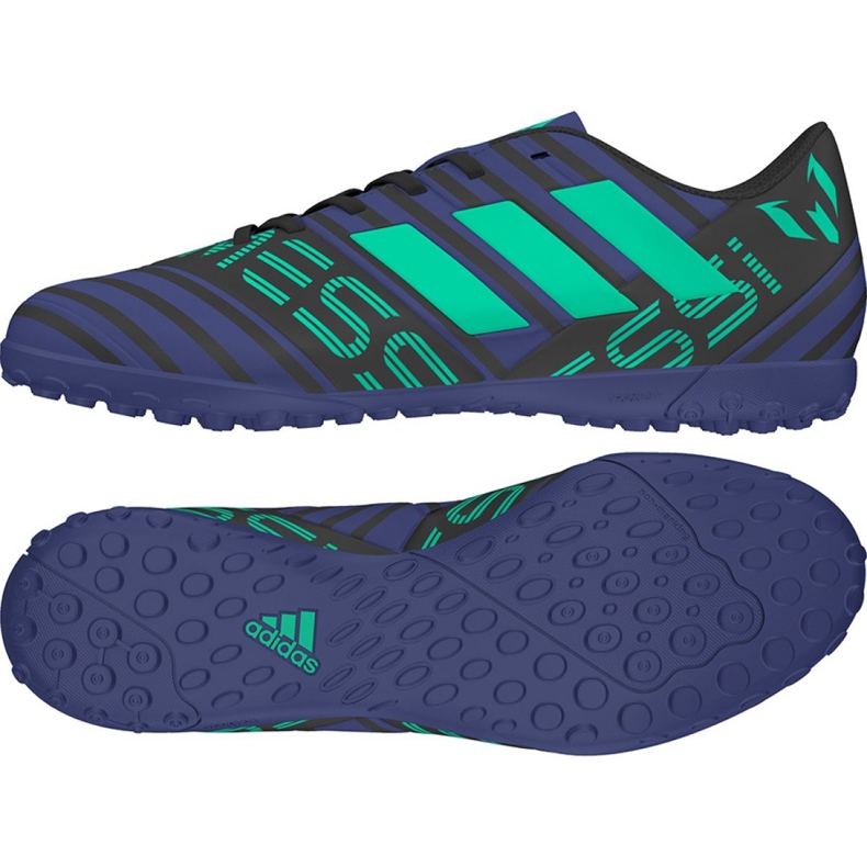 Chuteira Adidas Nemeziz Messi Tango 17.4 Tf M CP9072 multicolorido preto
