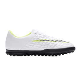 Sapatos de futebol Nike Hypervenom Phantomx 3 Clube Tf Jr AJ3790-107 branco multicolorido