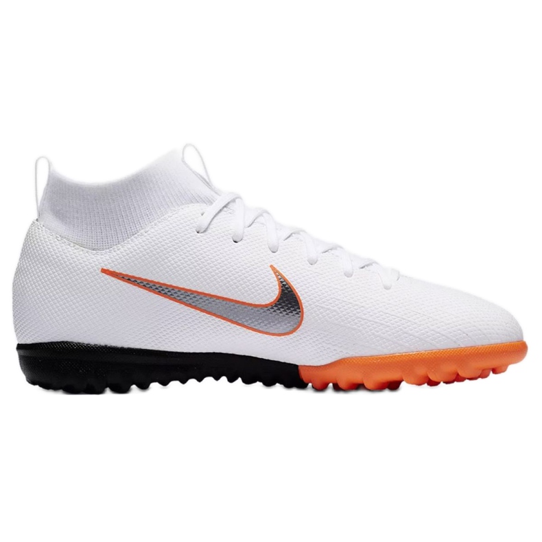 Chuteiras de futebol Nike Mercurial SuperflyX 6 Academy Gs Tf Jr AH7344-107 branco branco