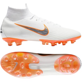 Chuteiras de futebol Nike Mercurial Superfly 6 Elite Ag Pro M AH7377-107 branco branco Chuteiras de futebol Nike Mercurial Superfly 6 Elite Ag Pro M AH7377-107 branco branco