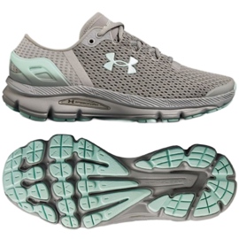 Under Armour W Speedform Intake 2 W 3000 290-100 tênis de corrida cinza verde Under Armour W Speedform Intake 2 W 3000 290-100 tênis de corrida cinza verde