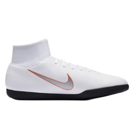 Sapatos de futebol Nike Mercurial Superfly 6 Clube Ic M AH7371-107 branco branco