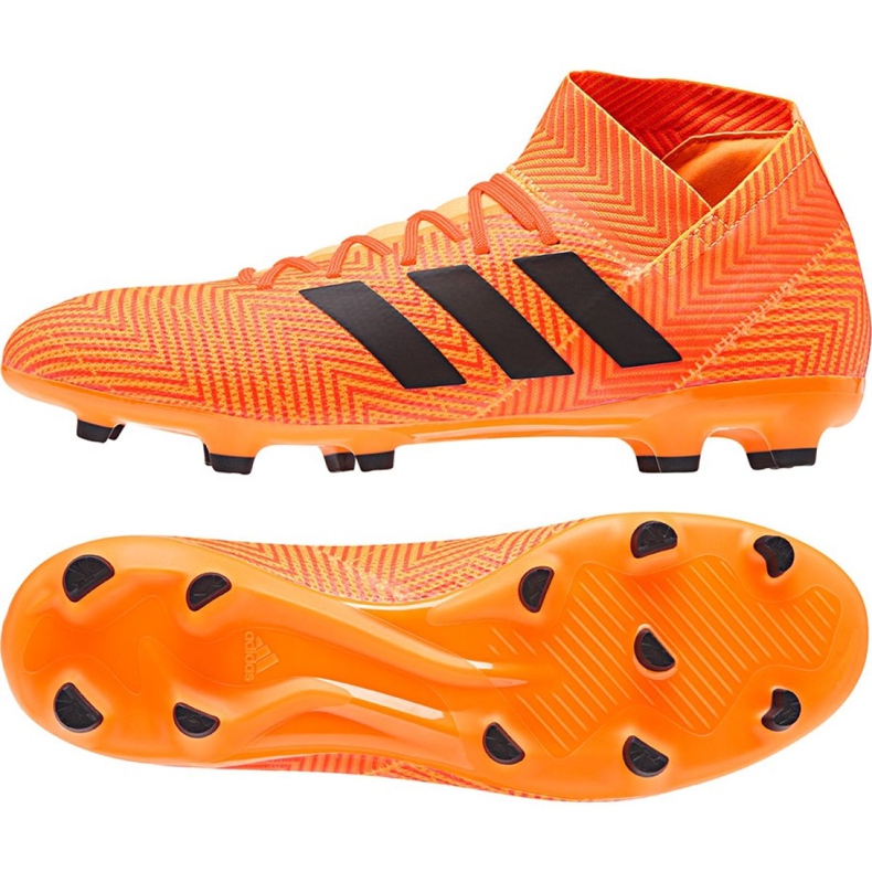 Chuteira Adidas Nemeziz 18.3 Fg M DA9590 laranja laranja
