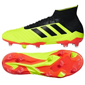 Chuteira Adidas Predator 18.1 FG M DB2037 com sobre ł volume sim