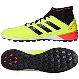 Chuteira Adidas Predator Tango 18.3 Tf M DB2134 amarelo amarelo