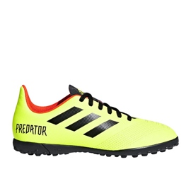 Chuteira Adidas Predator Tango 18.4 Tf Jr DB2340 amarelo amarelo