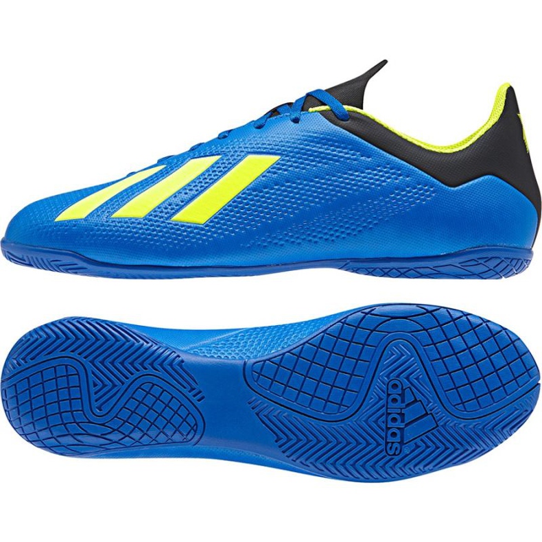 Chuteira Adidas X Tango 18.4 In M azul marinho
