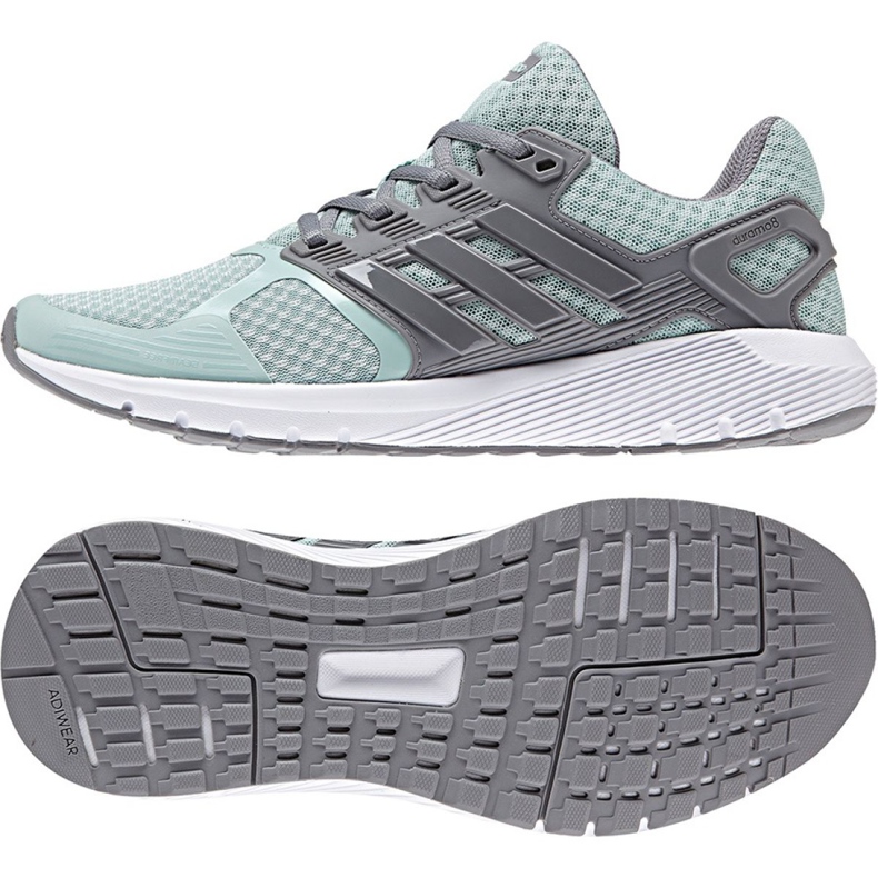 Tênis de corrida adidas Duramo 8 W CP8754 cinza verde