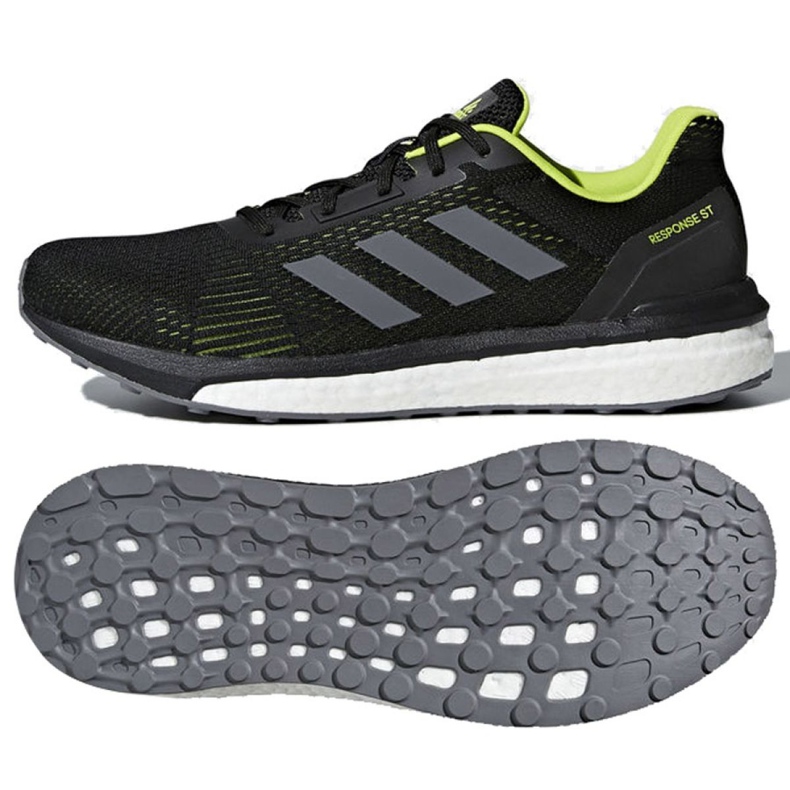 Tênis de corrida adidas response St M CG4004 preto