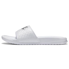 Chinelos Nike Benassi Just Do It 343881 102 branco