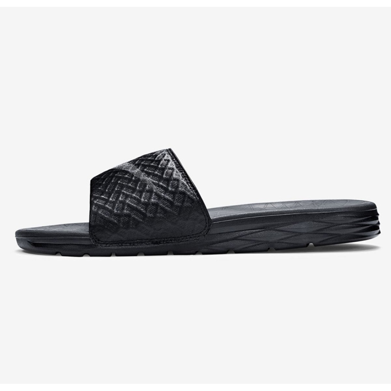 Chinelos Nike Benassi Solarsoft Slide 705474-091 preto