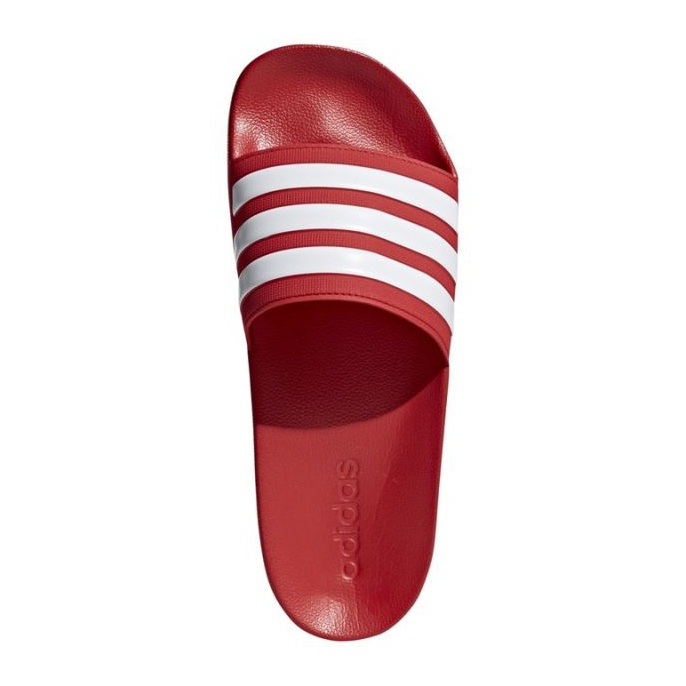 Chinelos Adidas Adilette Shower AQ1705 branco vermelho