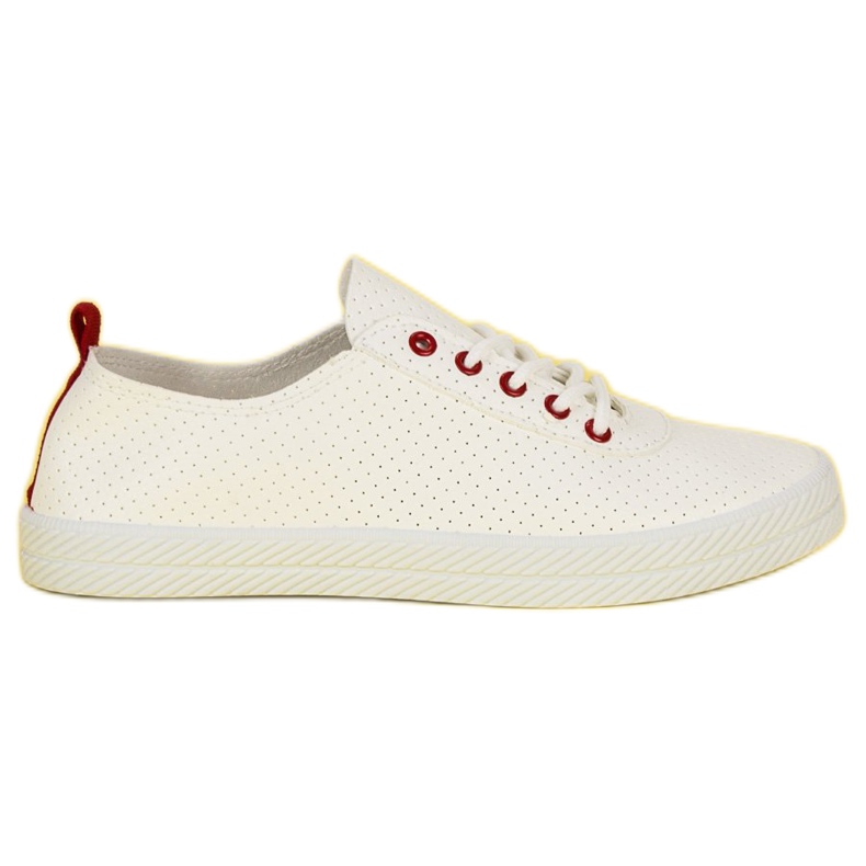 Kylie Tênis Openwork Tied branco