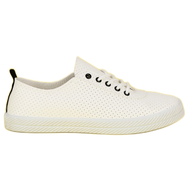 Kylie Tênis Openwork Tied branco