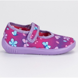 Raweks Chinelos caseiros para meninas roxo