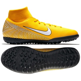 Chuteiras de futebol Nike Mercurial Neymar SuperflyX 6 Club Tf M AO3112-710 amarelo amarelo