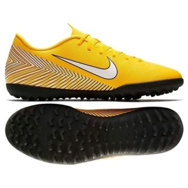 Chuteiras de futebol Nike Mercurial Vapor 12 Club Tf M AO3119-710 amarelo amarelo
