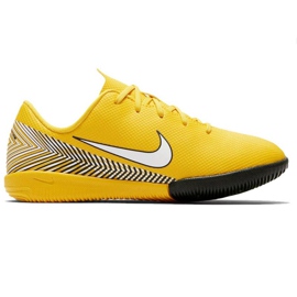 Tênis indoor Nike Mercurial Vapor 12 Academy Neymar Ic Jr AO2899-710 amarelo amarelo