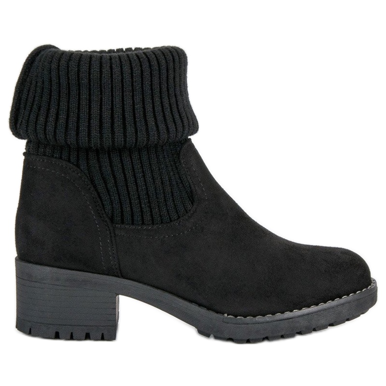 Seastar Botas de cano alto preto