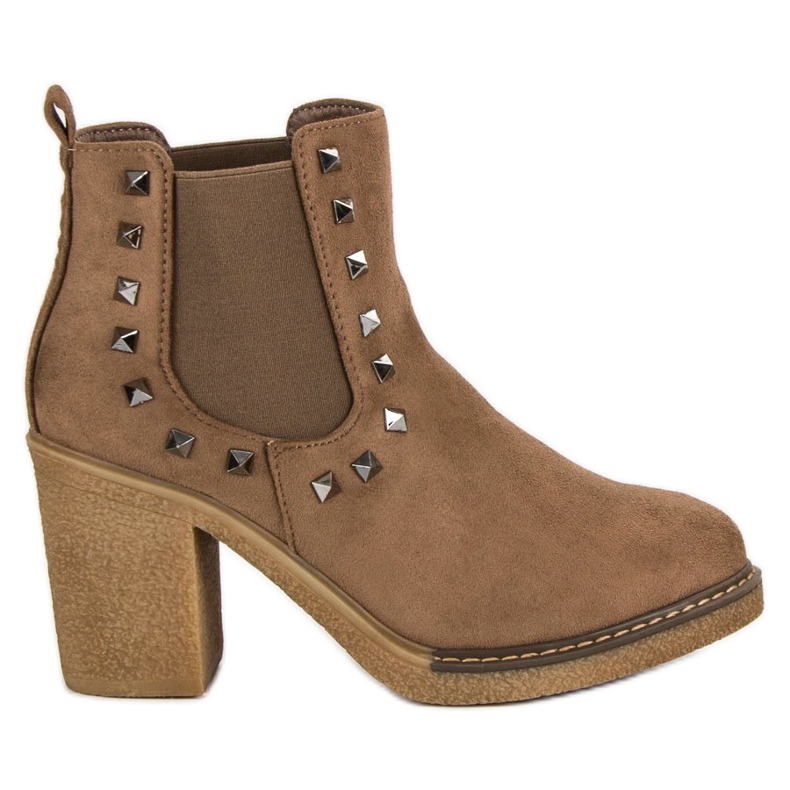 Seastar Botas com tachas castanho Seastar Botas com tachas castanho
