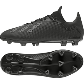 Chuteiras de futebol Adidas X 18.3 Fg M DB2185 preto preto