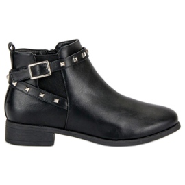 Seastar Botas pretas para o outono preto