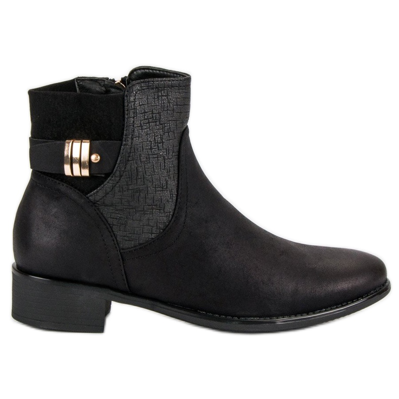 Vinceza botas de outono femininas preto