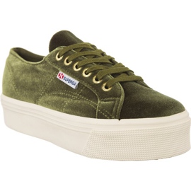 Superga 2790 Velvetw B63 verde Superga 2790 Velvetw B63 verde