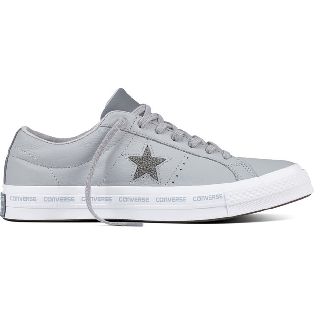 Converse 159815 Uma Estrela Pinstripe cinza