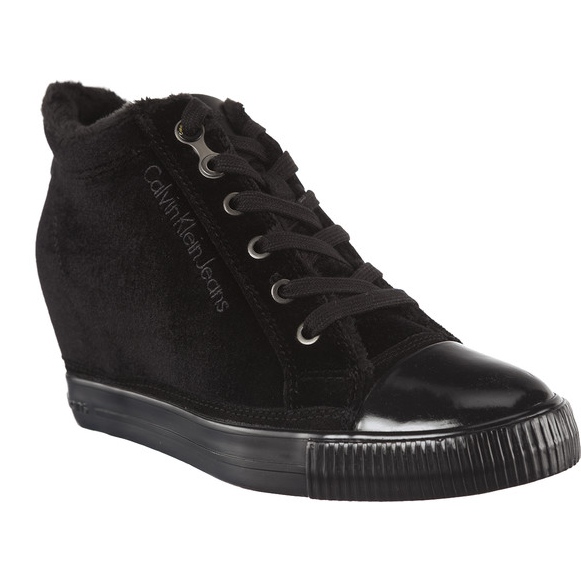 Calvin Klein Jeans Robina Veludo Preto