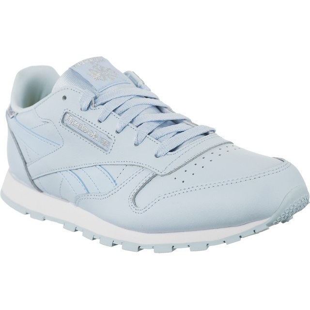 Reebok Couro Clássico Pastel 975 azul