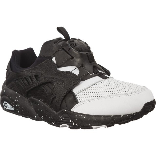 Puma Blaze de disco fosco 001 branco preto