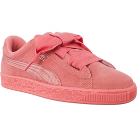Puma Coração de camurça Snk Shell Rosa Shell Pink