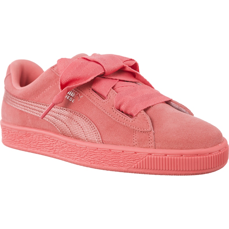 Puma Coração de camurça Snk Shell Rosa Shell Pink