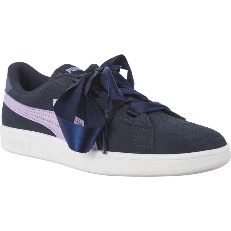 Puma Smash V2 Ribbon Sargaço Mar Roxo Rosa multicolorido azul marinho