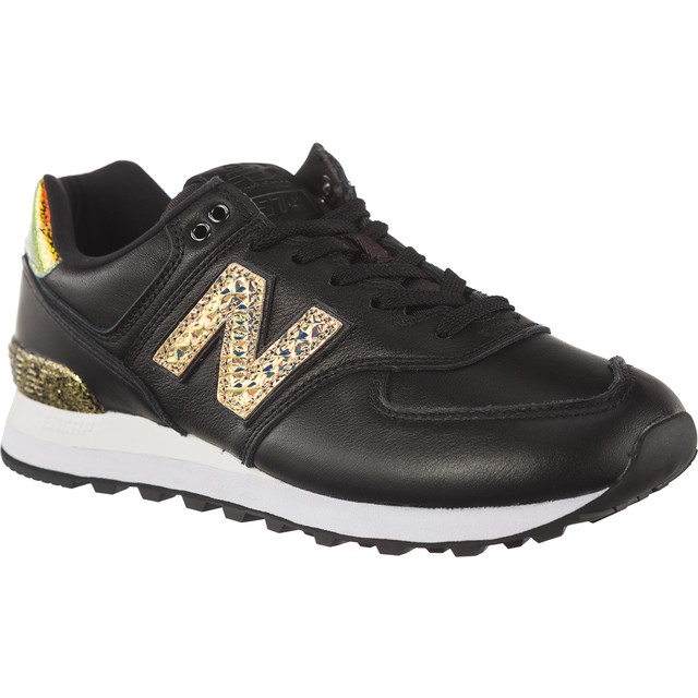 New Balance WL574NRH preto amarelo