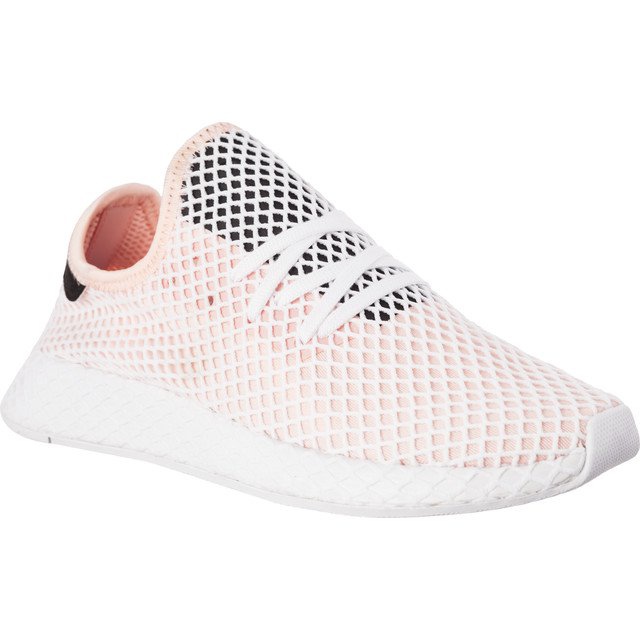 Adidas Corredor Deerupt Branco Núcleo Preto Ftwr Branco rosa