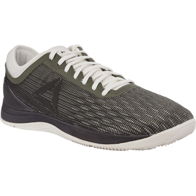 Reebok Crossfit Nano 8 0 Flexweave 030 Verde de Caçador Giz de Carvão cinza
