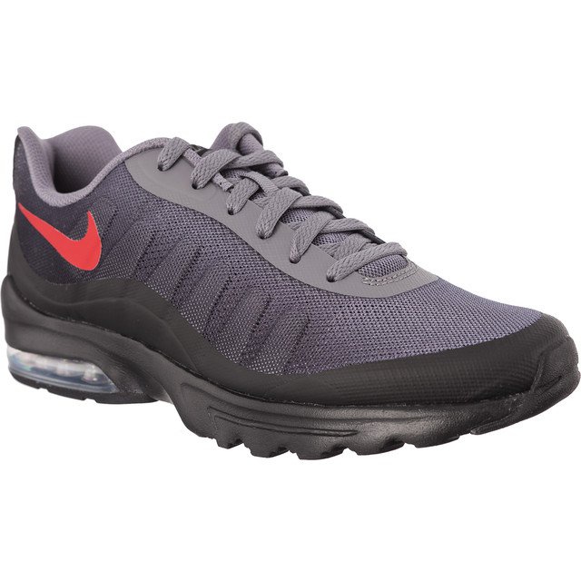 Nike Air Max Invigor Imprimir 007 Gunsmoke University Vermelho Preto cinza