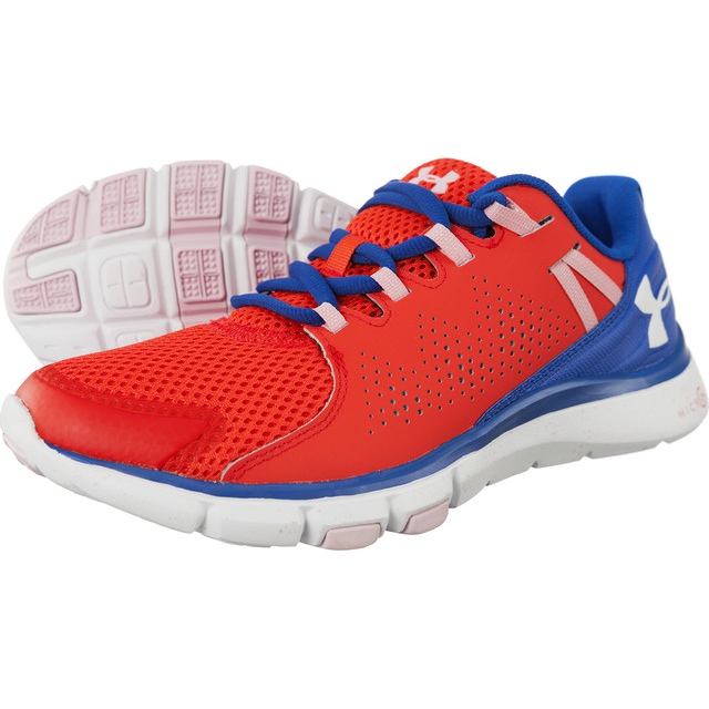Under Armour Sob armadura W Micro G sem limites Tr 669 vermelho