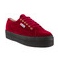 Superga 2790 Velvetw A77 vermelho