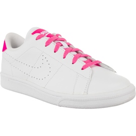 Nike Tênis Classic Prm Gs 106 branco rosa