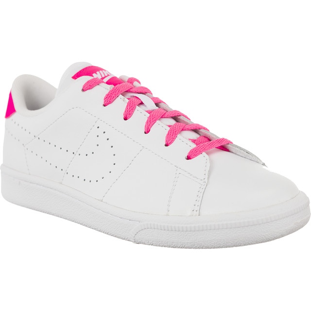 Nike Tênis Classic Prm Gs 106 branco rosa