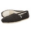 Toms Cabo de malha Shearling Womens Alpargata 929 cinza